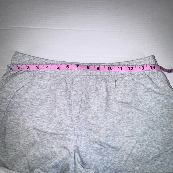 No Boundaries Gray Lounge Shorts Women’s Medium Elastic Waist Cozy Casual - Picture 5 of 11